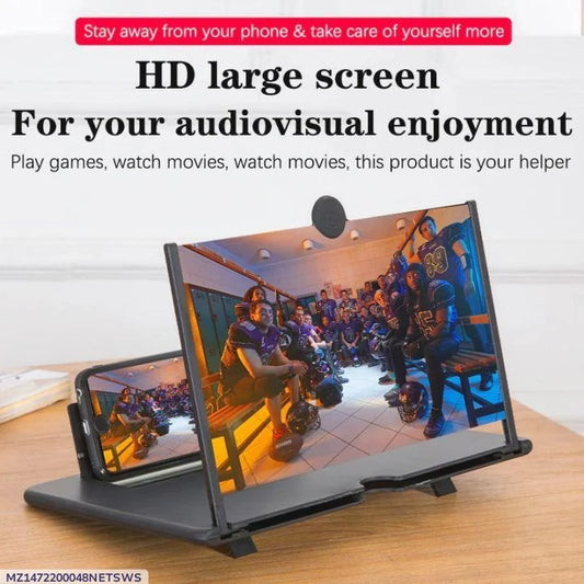 3D HD Mobile Phone Screen Magnifier Stand for Movies & Gaming